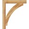 Ekena Millwork Thorton Block Rough Sawn Bracket, Western Red Cedar, 4"W x 30"D x 36"H BKT04X30X36THR05RWR - alternate 3